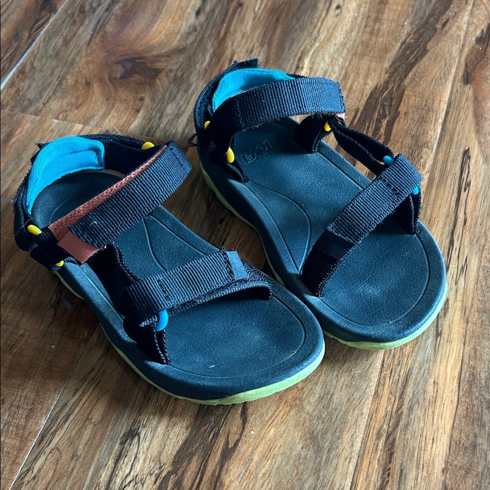 Teva Kids Black Strap Sandals